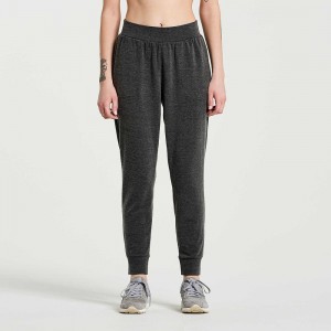 Saucony Boston Pant Fekete | RQW-095284