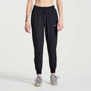 Saucony Boston Woven Pant Fekete | SLI-759018