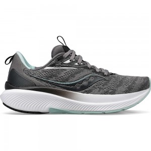 Saucony Echelon 9 Széles Cipő Charcoal Ice | WVB-482960