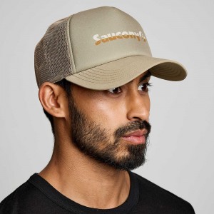 Saucony Foamie Trucker Hat Kávé | ZHW-205841