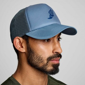 Saucony Foamie Trucker Hat Murk Graphic | OHL-362945