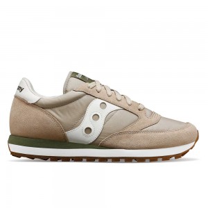 Saucony Jazz Original Khaki Fehér | ZHA-873042