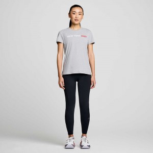 Saucony New York Rested T-Shirt New York 2023 | IZW-380154