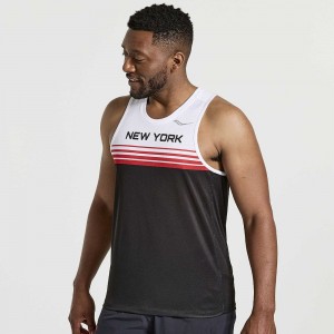 Saucony Nyc Stopwatch Singlet New York 2022 | YTH-195072