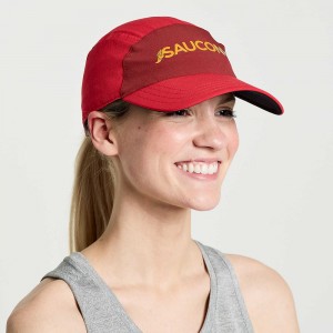 Saucony Outpace Hat Poppy | HYZ-643581