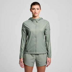 Saucony Peregrine Packaway Jacket Bough | WUK-613849