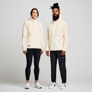 Saucony Recovery Sherpa Pullover Linen | IUV-412768