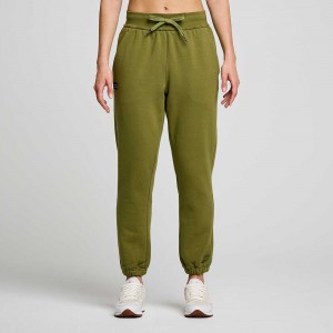 Saucony Recovery Sweatpant Glade Graphic | GKW-749065