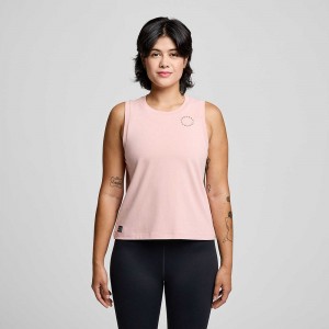 Saucony Recovery Tank Lotus Graphic | OIG-843501