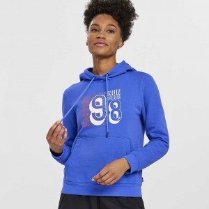 Saucony Rested Hoodie Kék | TKI-610379