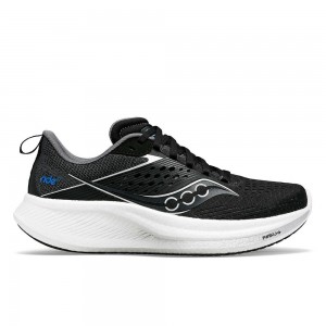 Saucony Ride 17 Széles Cipő Fekete Fehér | YEG-231907