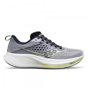 Saucony Ride 17 Széles Cipő Sötétkék | BUS-675120