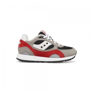 Saucony Shadow 6000 Sneaker Szürke Fekete Piros | OID-274068