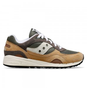 Saucony Shadow 6000 Zöld Barna | TKO-803492