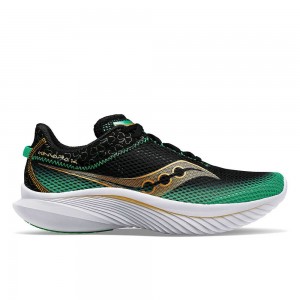 Saucony Shamrock Kinvara 14 Fekete Zöld | DXC-180724