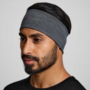 Saucony Solstice Headband Fekete | WOZ-756819