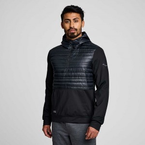 Saucony Solstice Oysterpuff Hoody Fekete | WGV-913452