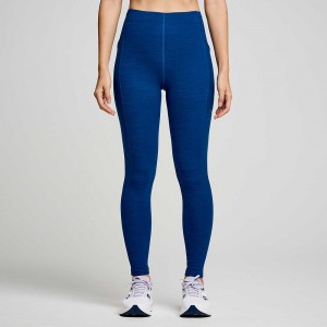 Saucony Solstice Tight Sötétkék | FEG-792348