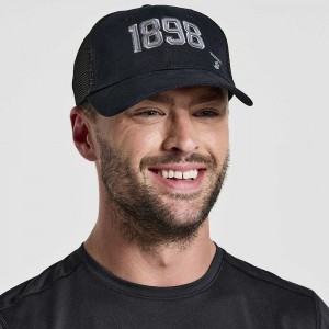 Saucony Trucker Hat Fekete | ERC-526384