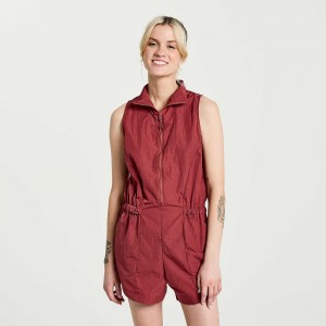 Saucony Unwind Romper Apple Butter | VRH-359026