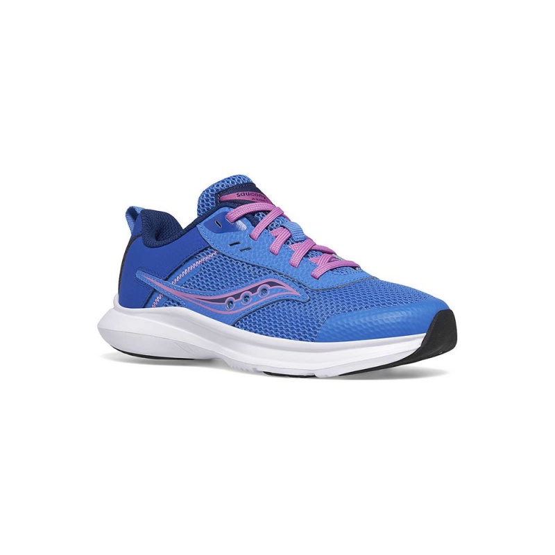 Saucony Axon 3 Sneaker Bluelight Grape | UOE-935602