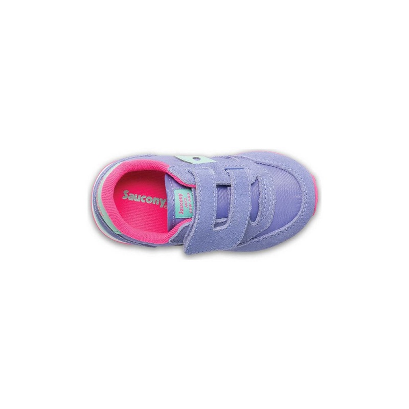 Saucony Baby Jazz Hook & Loop Sneaker Periwinkle | GQU-786149