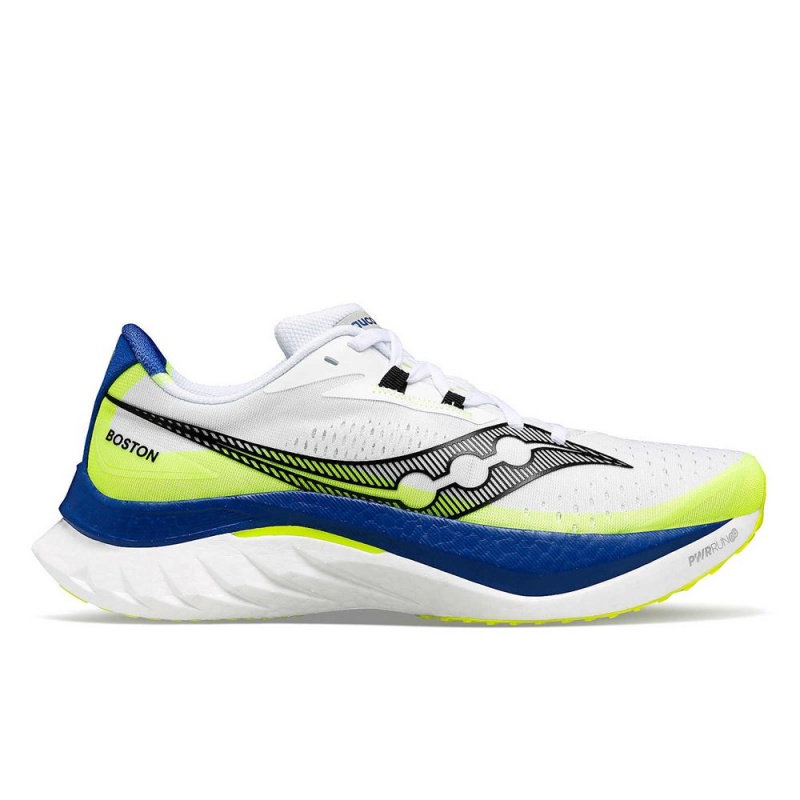 Saucony Boston Endorphin Speed 4 Fehér Kék | PRG-398451