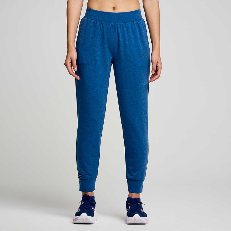 Saucony Boston Pant Sötétkék | XHJ-256193