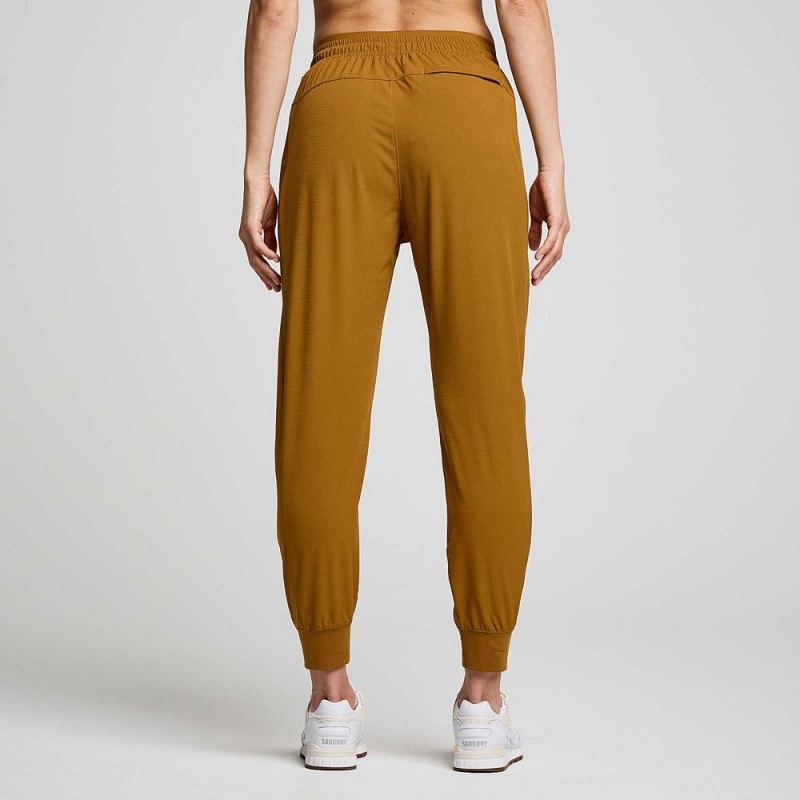 Saucony Boston Woven Pant Bronze | OQF-247083