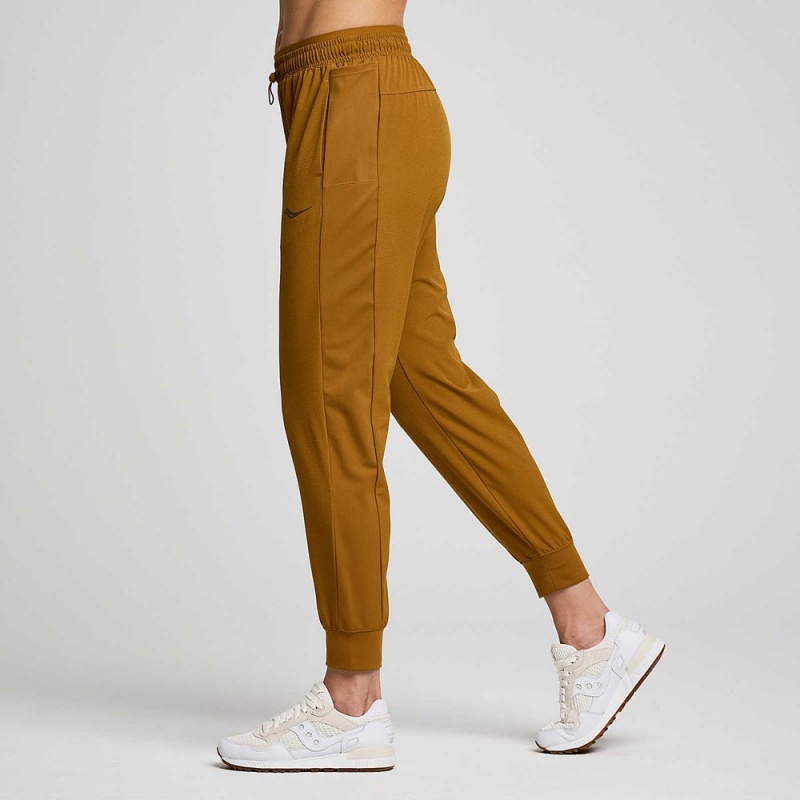 Saucony Boston Woven Pant Bronze | OQF-247083