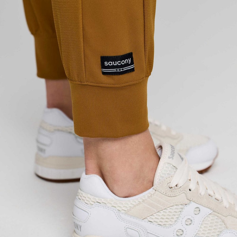 Saucony Boston Woven Pant Bronze | OQF-247083