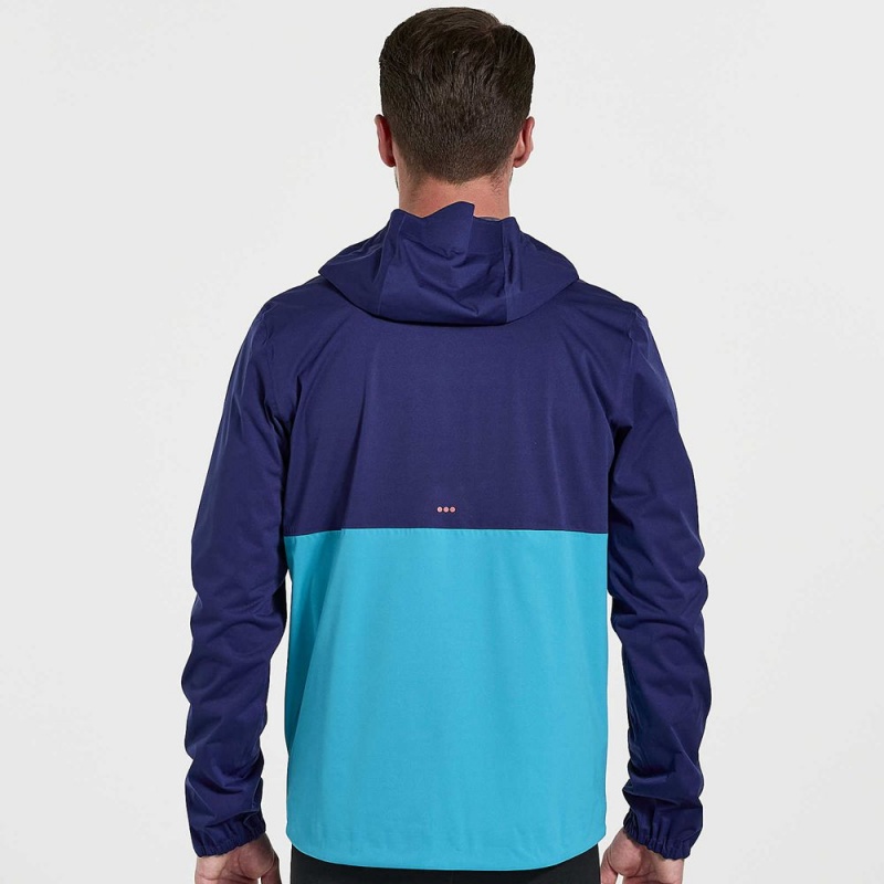 Saucony Boulder Drizzle Jacket Sodalite | BDY-951362