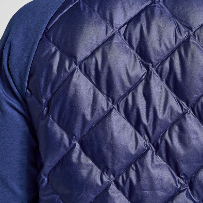 Saucony Boulder Oysterpuff Jacket Sodalite | AHG-364815