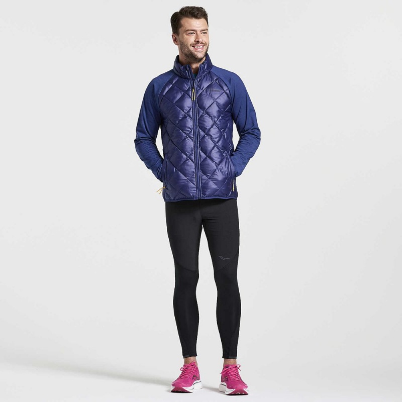 Saucony Boulder Oysterpuff Jacket Sodalite | AHG-364815