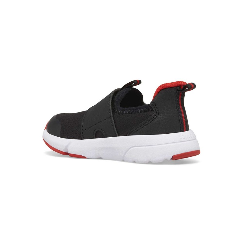 Saucony Breeze Slip On Jr. Sneaker Fekete Piros | SLB-971264