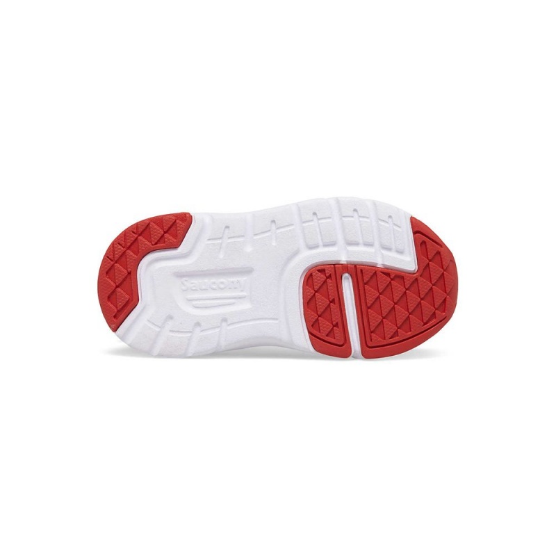 Saucony Breeze Slip On Jr. Sneaker Fekete Piros | SLB-971264