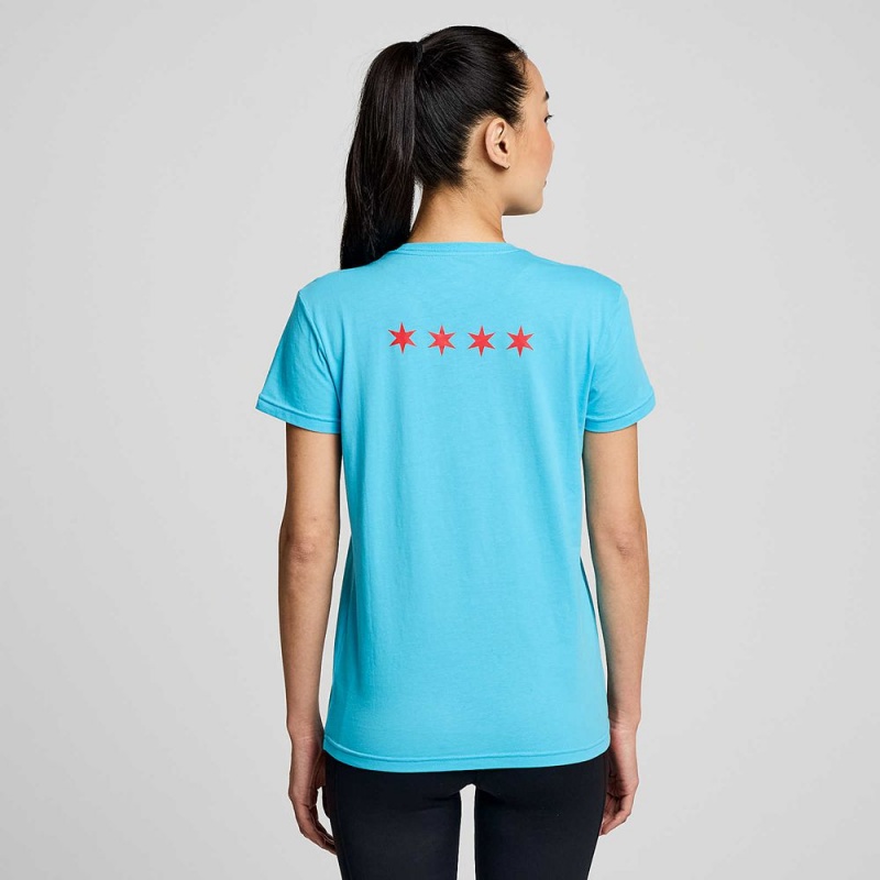 Saucony Chicago Rested T-Shirt Chicago 2023 | EIN-856731