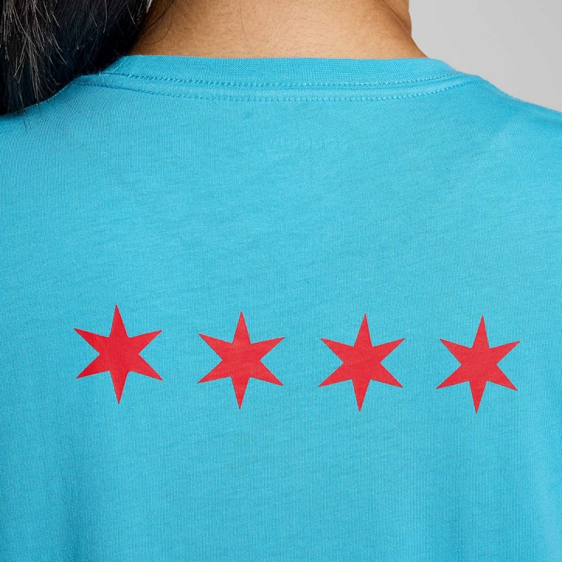 Saucony Chicago Rested T-Shirt Chicago 2023 | EIN-856731