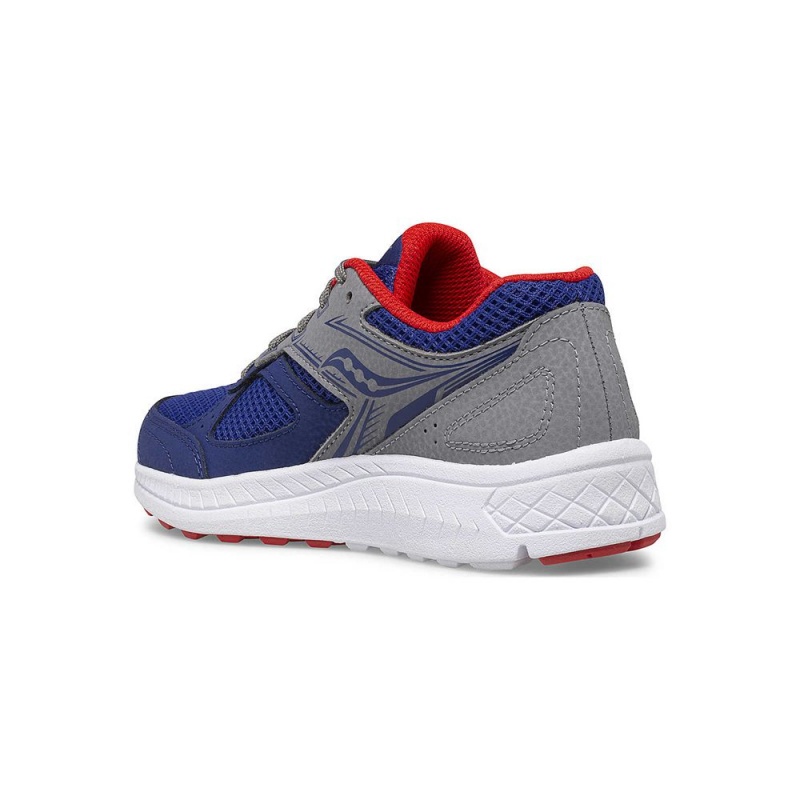 Saucony Cohesion 14 Csipke Sneaker Sötétkék Piros | NJV-654891