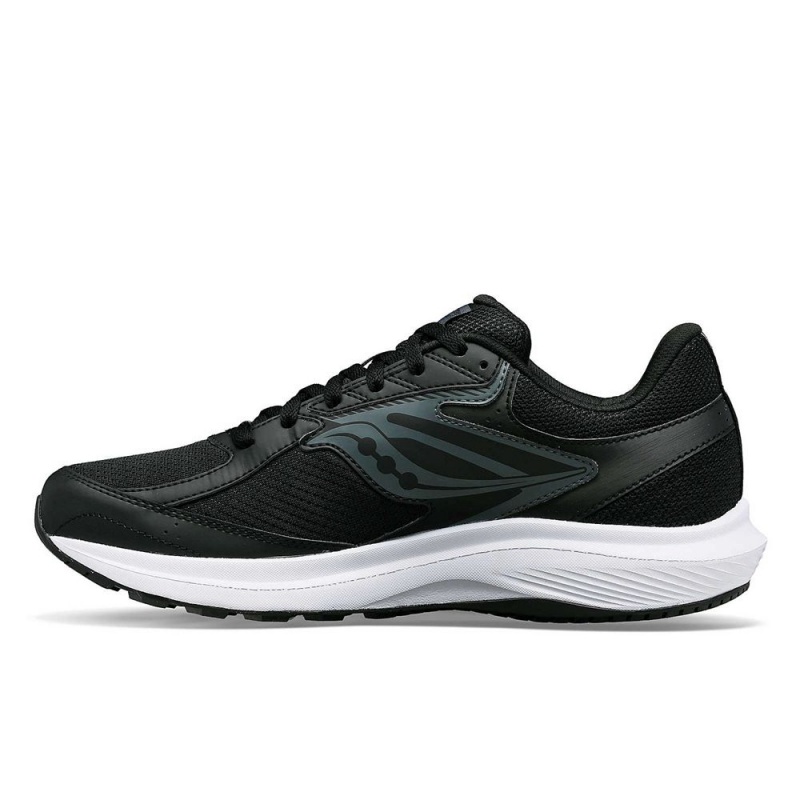 Saucony Cohesion 17 Széles Cipő Fekete Fehér | GWA-529618