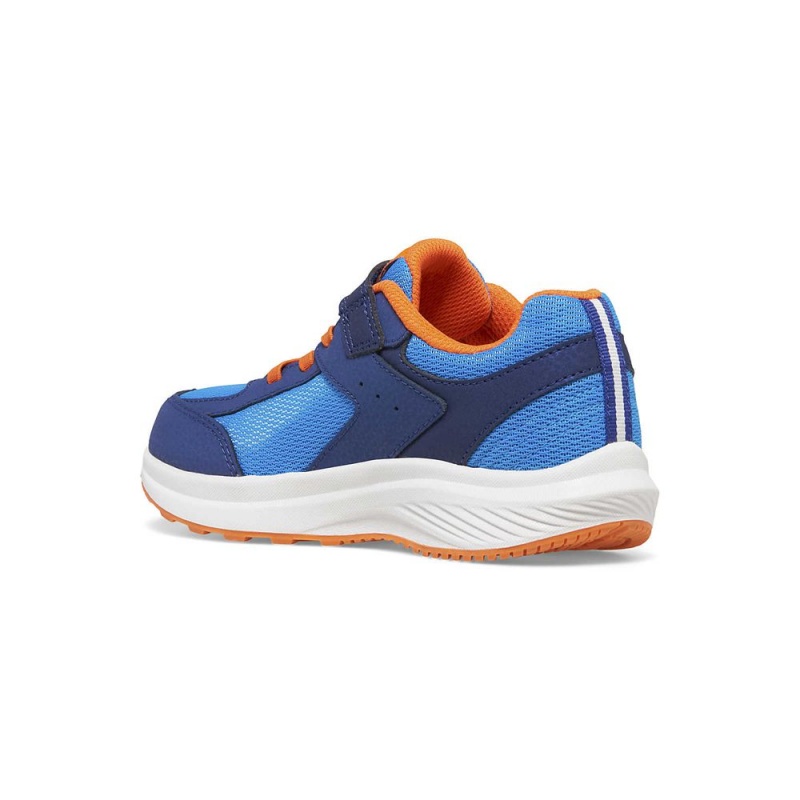 Saucony Cohesion Kdz A/C Sneaker Kék Narancssárga | VSU-673801