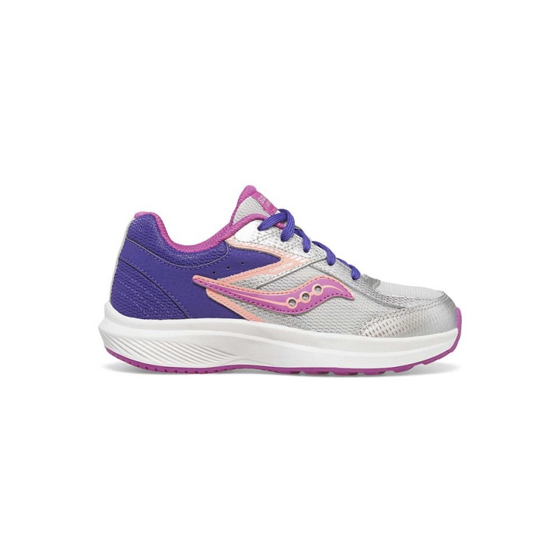 Saucony Cohesion Kdz Sneaker Lila Titán Rózsaszín | GDL-471638