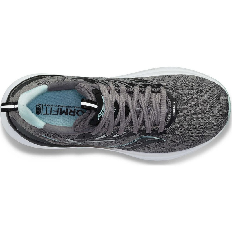 Saucony Echelon 9 Széles Cipő Charcoal Ice | WVB-482960