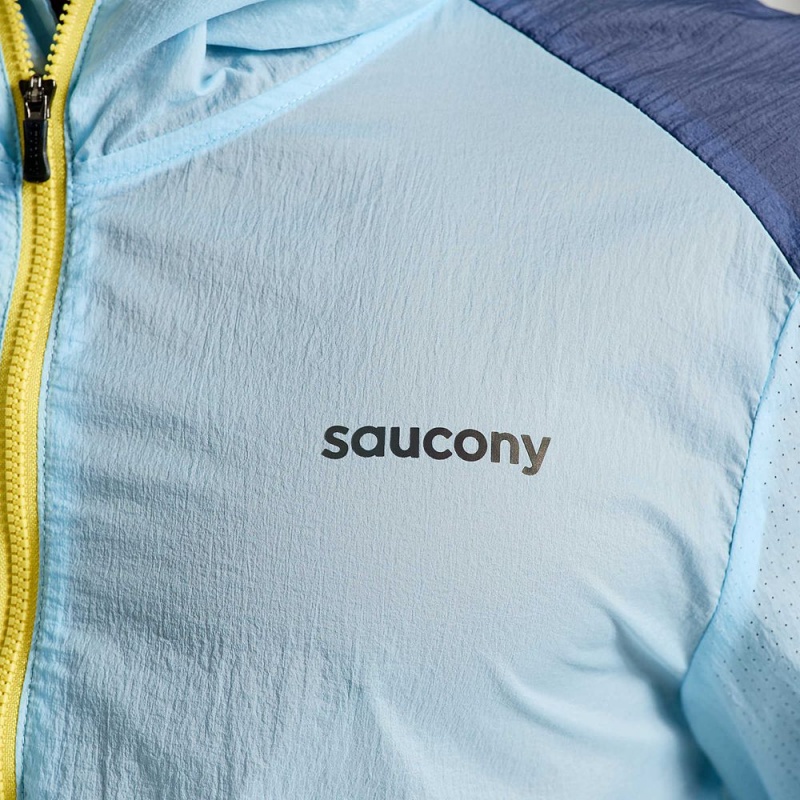 Saucony Elevate Packaway Jacket Vapor | QIM-590832