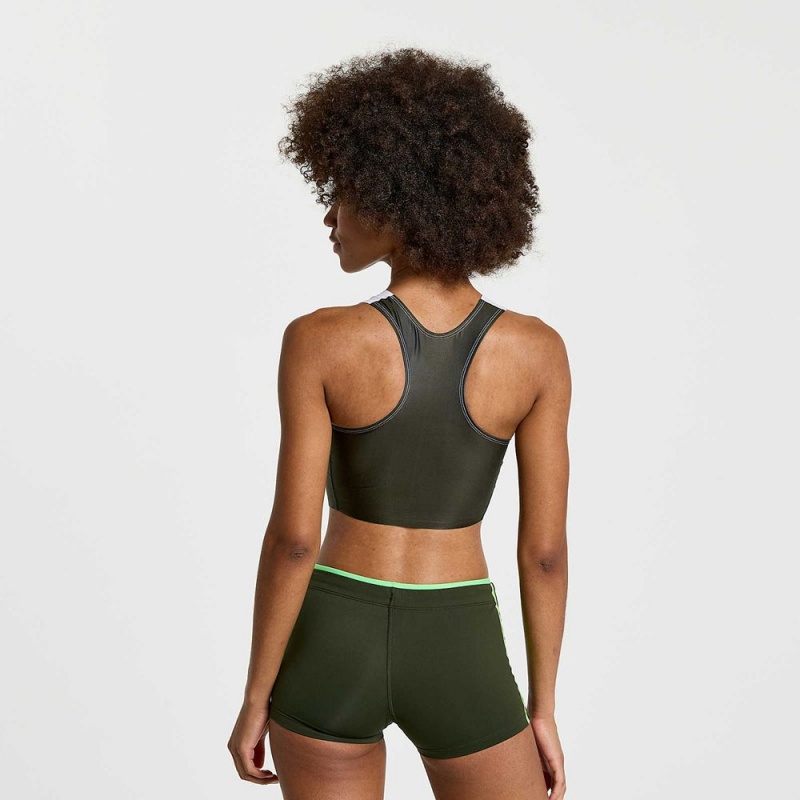 Saucony Elite Crop Top Umbra | FBA-310725