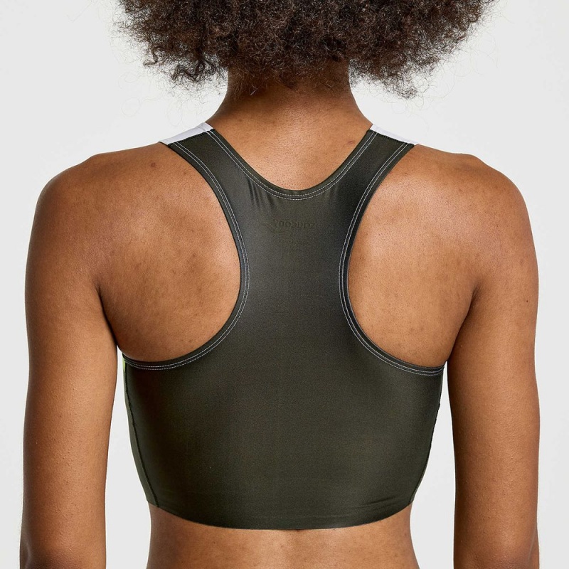 Saucony Elite Crop Top Umbra | FBA-310725