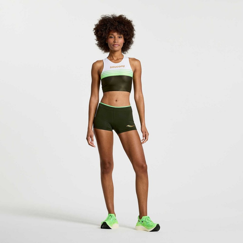 Saucony Elite Crop Top Umbra | FBA-310725