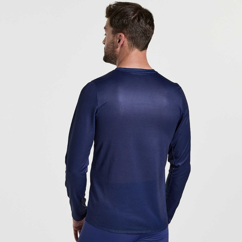 Saucony Elite Long Sleeve Sodalite | CRA-860972