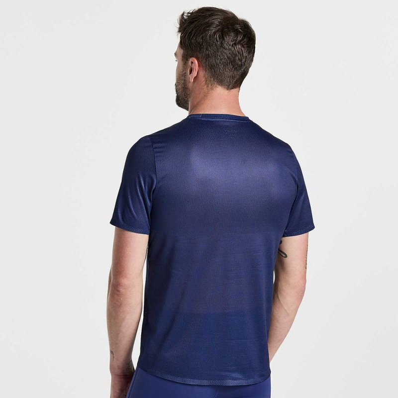 Saucony Elite Rövid Sleeve Sodalite | SPK-431952