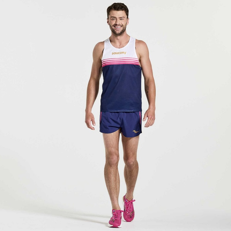 Saucony Elite Singlet Sodalite | NPH-853764